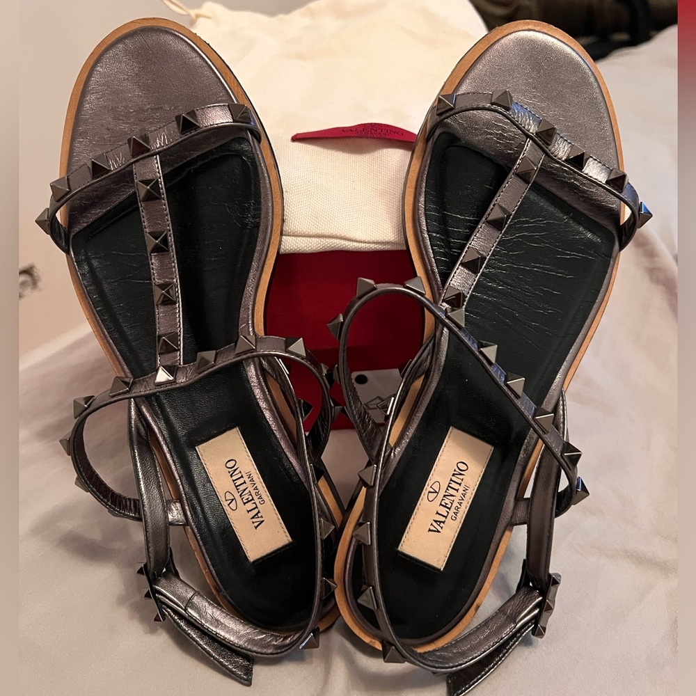 Valentino Garavani Rockstud leather sandals